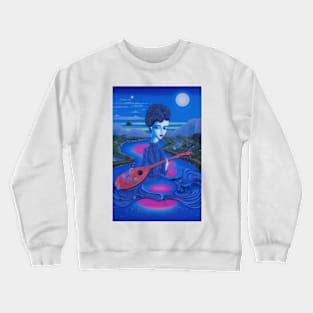 Serenade of the Moonlit Tide Crewneck Sweatshirt